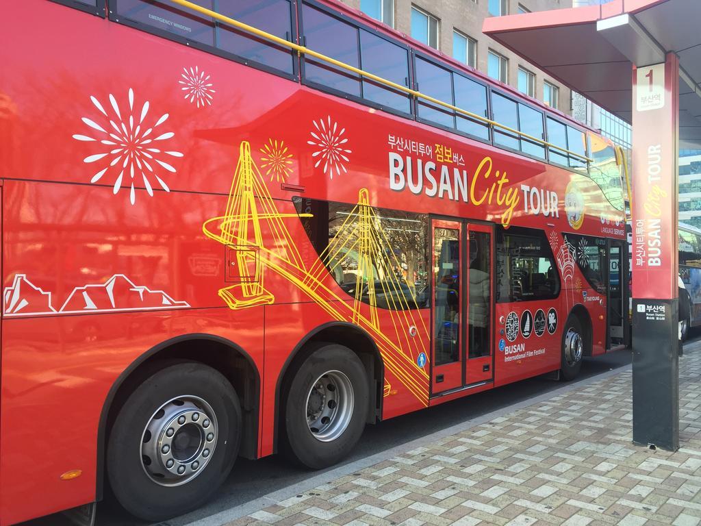 Mozzihostel Busan Station מראה חיצוני תמונה